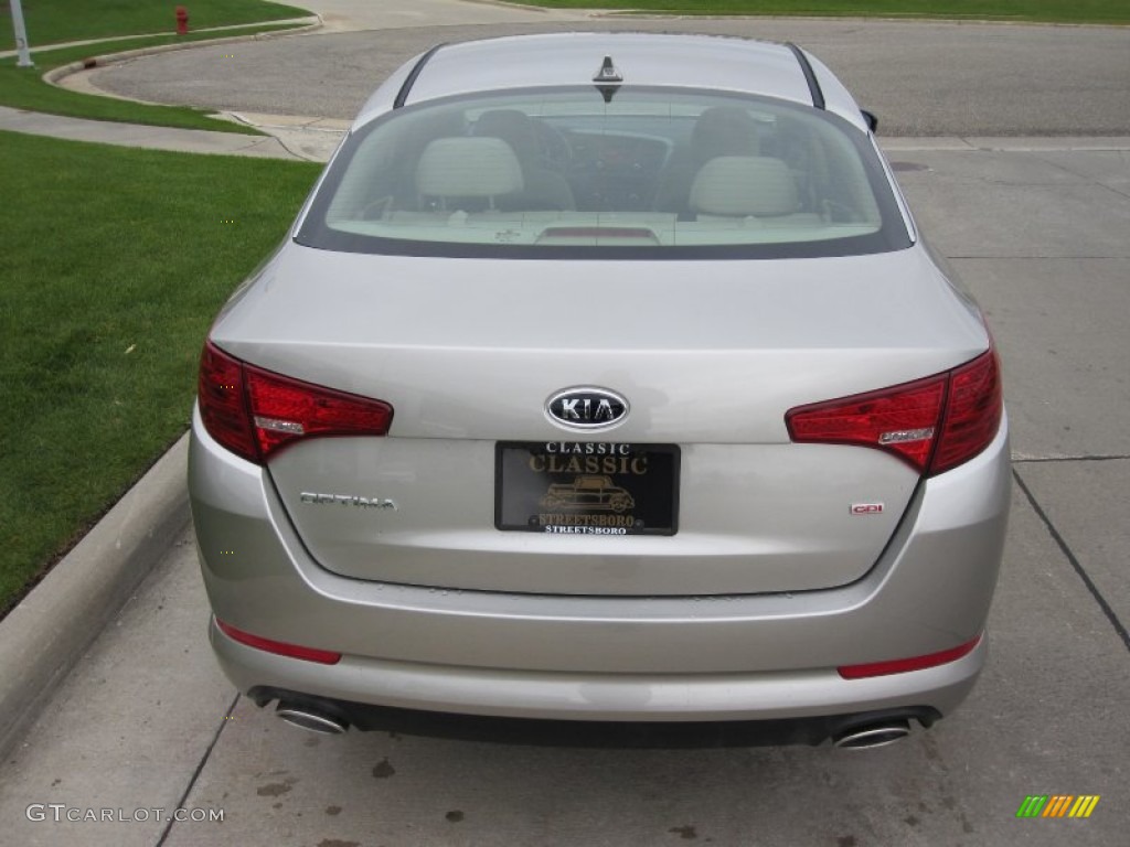 2011 Optima LX - Satin Metal / Beige photo #5