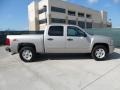 Silver Birch Metallic 2007 Chevrolet Silverado 1500 LT Crew Cab Exterior