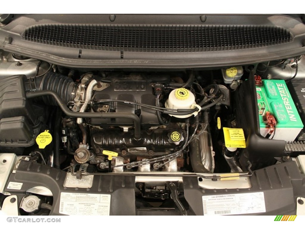 2001 Dodge Caravan SE 3.3 Liter OHV 12-Valve V6 Engine Photo #55443106