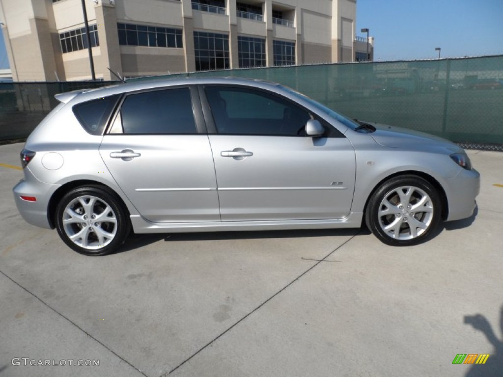 Sunlight Silver Metallic 2007 Mazda MAZDA3 s Sport Hatchback Exterior Photo #55443247
