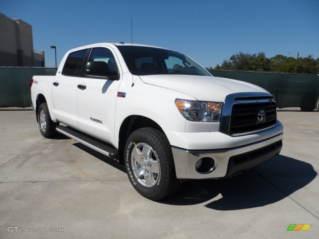 Super White Toyota Tundra