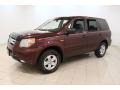 2007 Dark Cherry Pearl Honda Pilot LX 4WD  photo #3