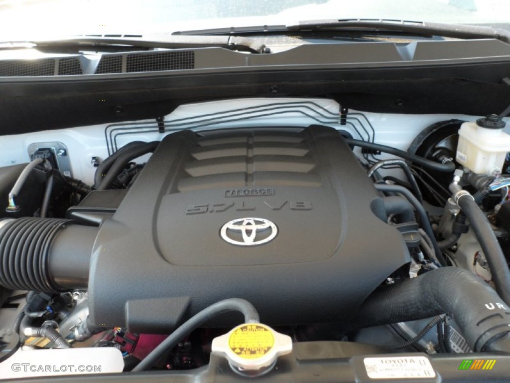 2012 Toyota Tundra SR5 TRD CrewMax 4x4 5.7 Liter Flex-Fuel DOHC 32-Valve Dual VVT-i V8 Engine Photo #55444954