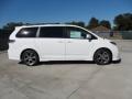 2012 Super White Toyota Sienna SE  photo #2