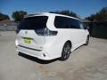 2012 Super White Toyota Sienna SE  photo #3