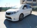 2012 Super White Toyota Sienna SE  photo #7