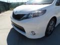 2012 Super White Toyota Sienna SE  photo #10