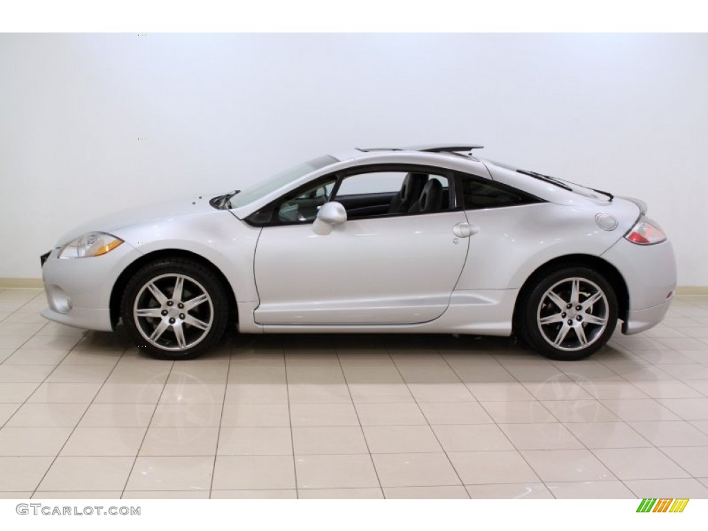 Liquid Silver Metallic 2006 Mitsubishi Eclipse GT Coupe Exterior Photo #55445212