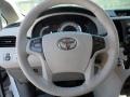 Dark Charcoal Steering Wheel Photo for 2012 Toyota Sienna #55445269