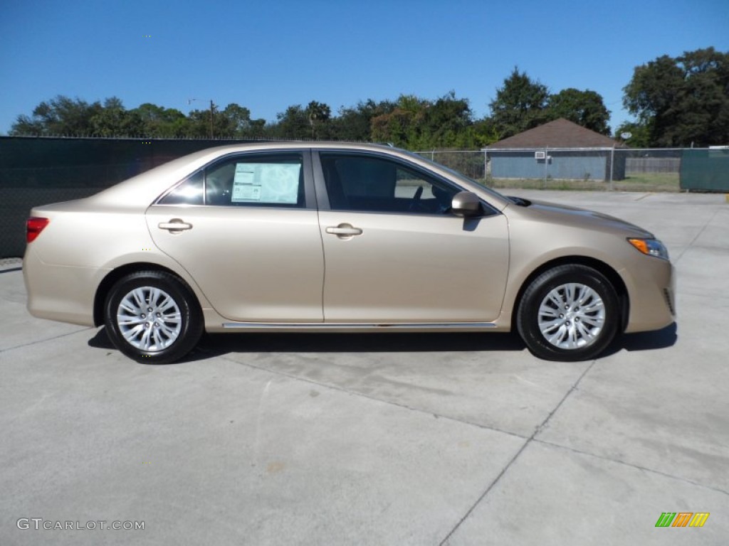 2012 Camry LE - Sandy Beach Metallic / Ivory photo #2