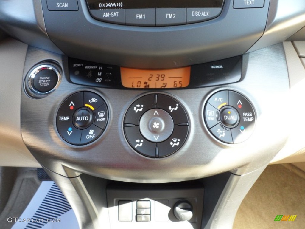 2011 Toyota RAV4 V6 Limited Controls Photo #55445680