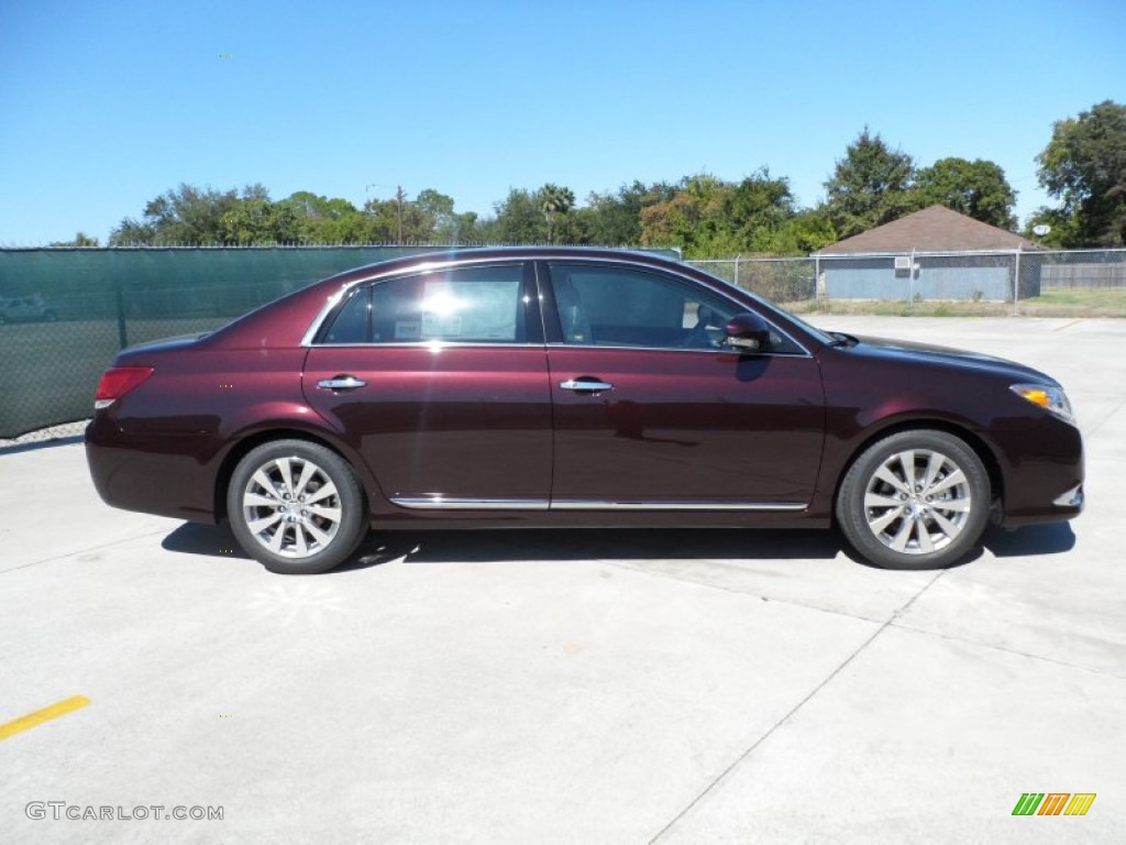 2011 Avalon Limited - Sizzling Crimson Mica / Light Gray photo #2