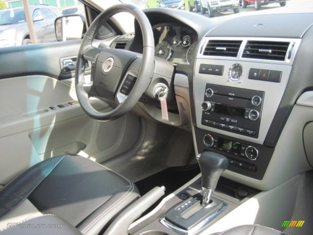 2009 Mercury Milan V6 Premier Dark Charcoal/Medium Light Stone Dashboard Photo #55446190