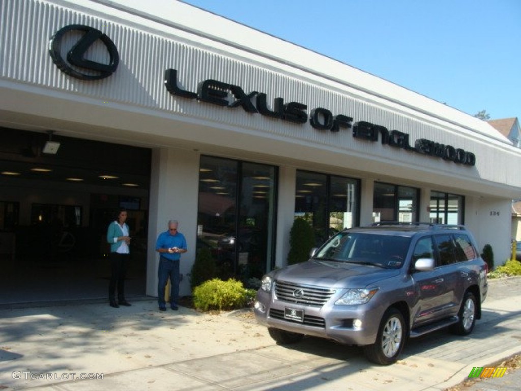 2009 LX 570 - Twilight Gray Metallic / Dark Gray photo #1