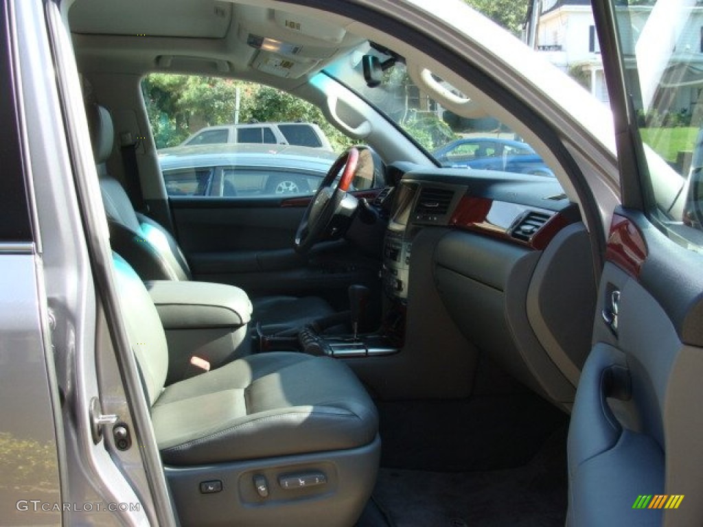 2009 LX 570 - Twilight Gray Metallic / Dark Gray photo #8