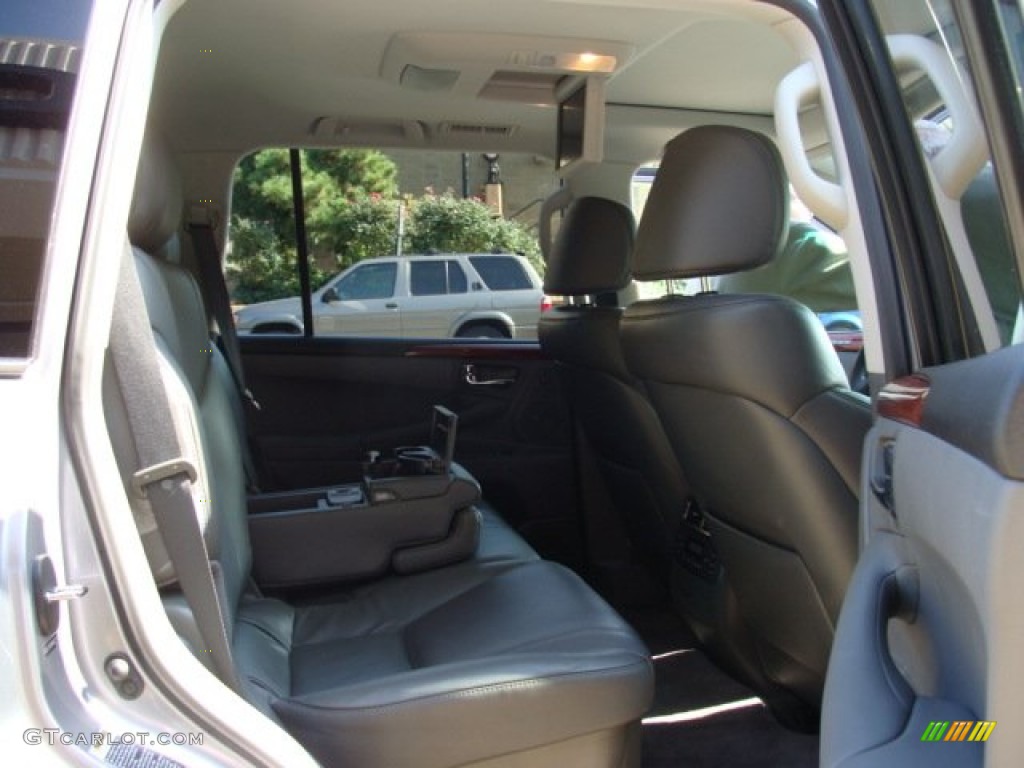 2009 LX 570 - Twilight Gray Metallic / Dark Gray photo #12