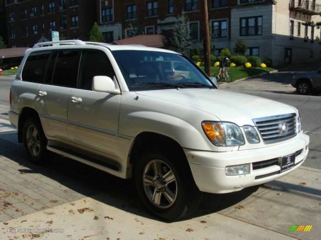 2007 LX 470 - Crystal White / Ivory photo #3