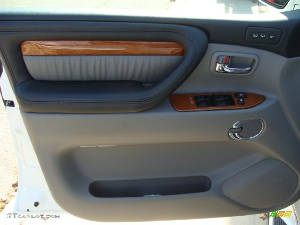2007 LX 470 - Crystal White / Ivory photo #6