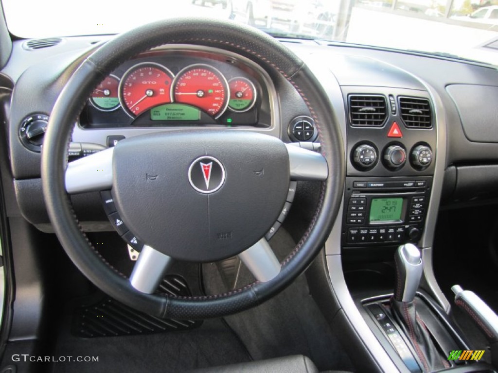 2005 GTO Coupe - Quicksilver Metallic / Black photo #6