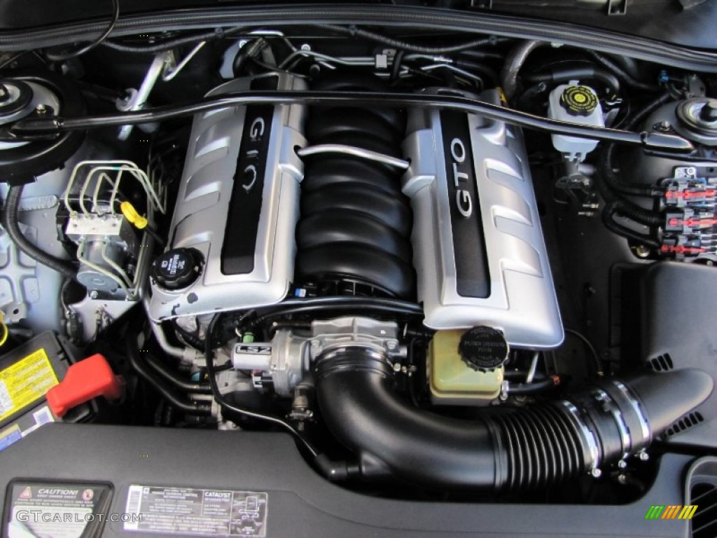 2005 Pontiac GTO Coupe 6.0 Liter OHV 16-Valve LS2 V8 Engine Photo #55447004