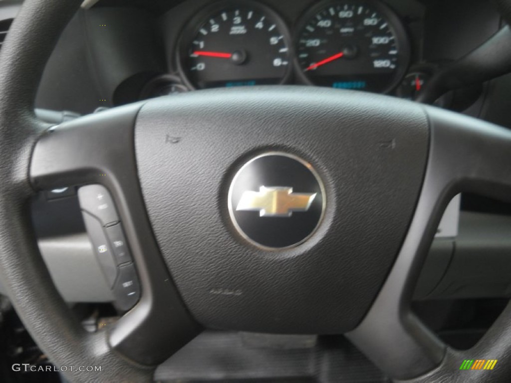 2008 Silverado 1500 LS Regular Cab 4x4 - Black / Dark Titanium photo #19