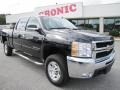 2008 Black Chevrolet Silverado 2500HD LT Crew Cab 4x4  photo #1