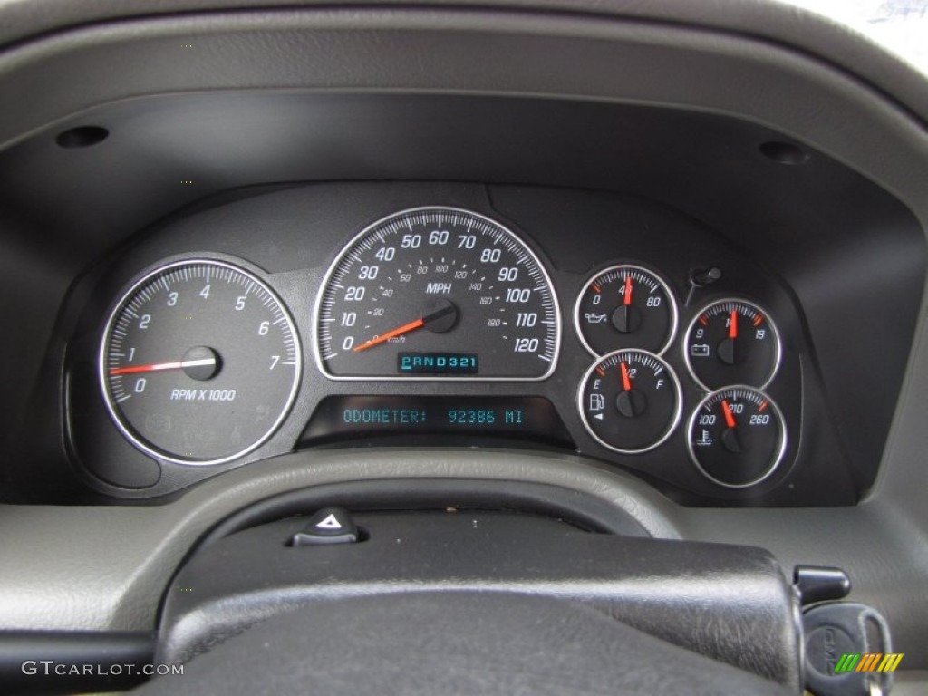 2003 GMC Envoy SLT Gauges Photo #55448420