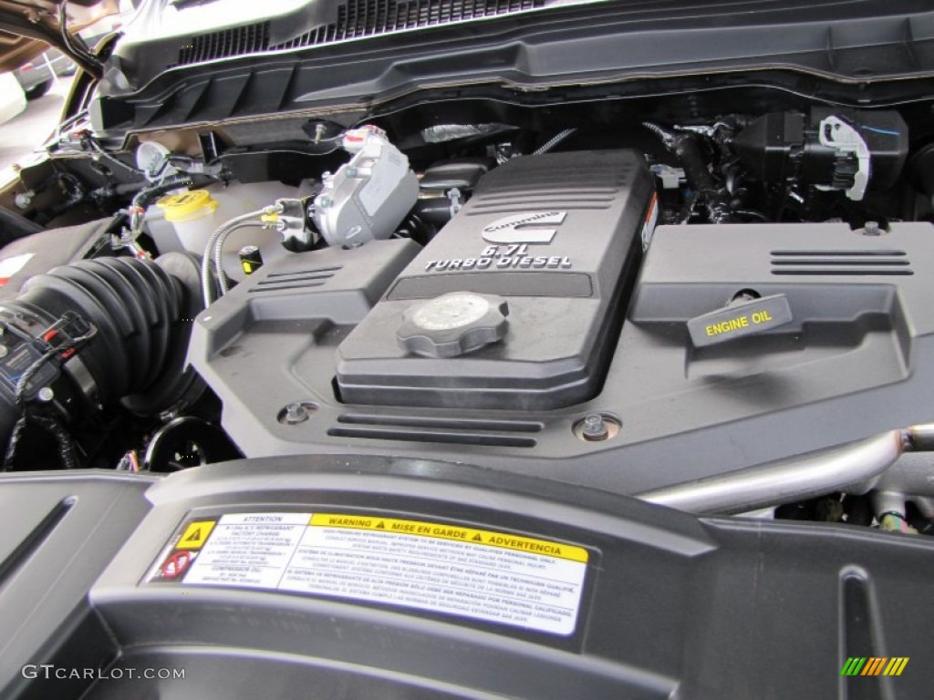 2012 Dodge Ram 2500 HD Laramie Crew Cab 4x4 6.7 Liter OHV 24-Valve Cummins VGT Turbo-Diesel Inline 6 Cylinder Engine Photo #55448591