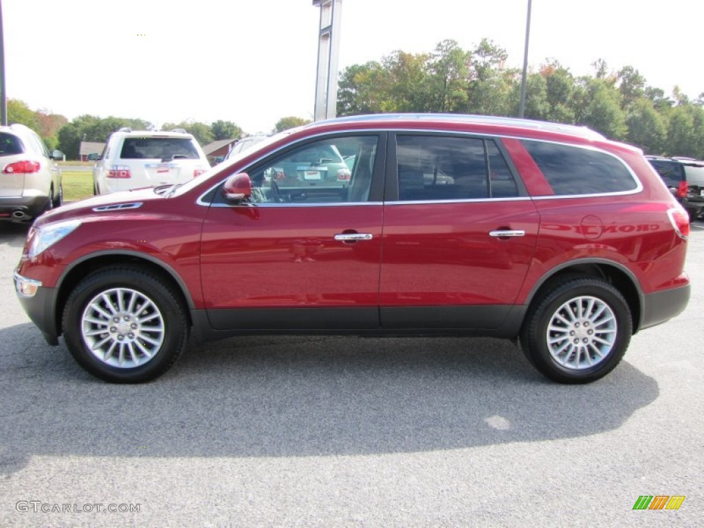 Crystal Red Tintcoat 2012 Buick Enclave FWD Exterior Photo #55448639