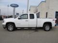 2008 Summit White GMC Sierra 1500 SLE Extended Cab 4x4  photo #2