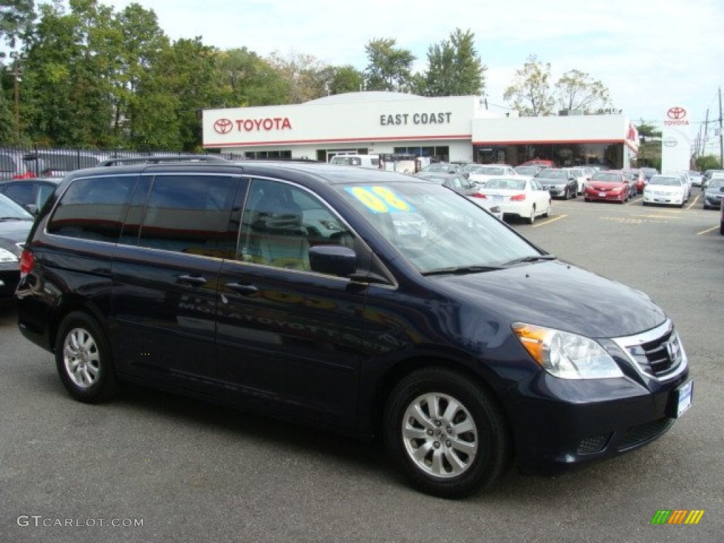2008 Odyssey EX-L - Baltic Blue Pearl / Gray photo #1