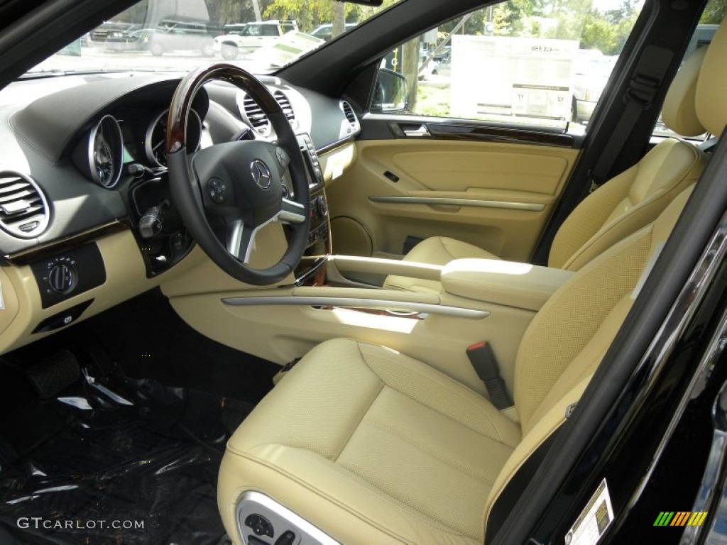 Cashmere Interior 2012 Mercedes-Benz GL 550 4Matic Photo #55450985