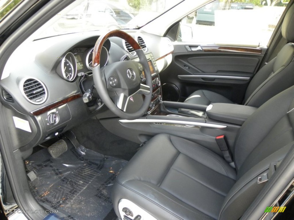 Black Interior 2012 Mercedes-Benz GL 550 4Matic Photo #55451243