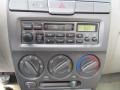 2002 Hyundai Accent Beige Interior Audio System Photo