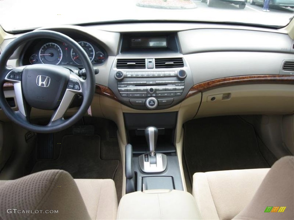 2009 Honda Accord EX Sedan Ivory Dashboard Photo #55451309