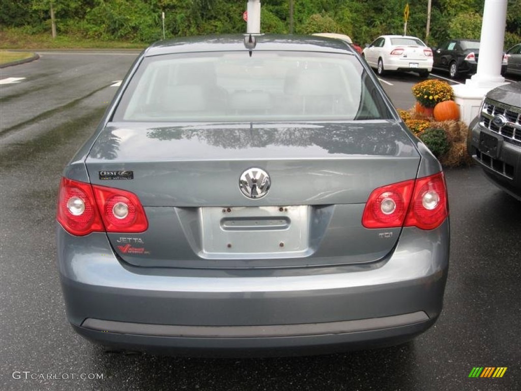 2006 Jetta TDI Sedan - North Sea Green Metallic / Anthracite Black photo #6