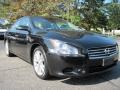 2009 Super Black Nissan Maxima 3.5 SV Sport  photo #4