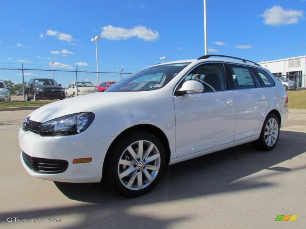 Candy White 2012 Volkswagen Jetta SE SportWagen Exterior Photo #55452638