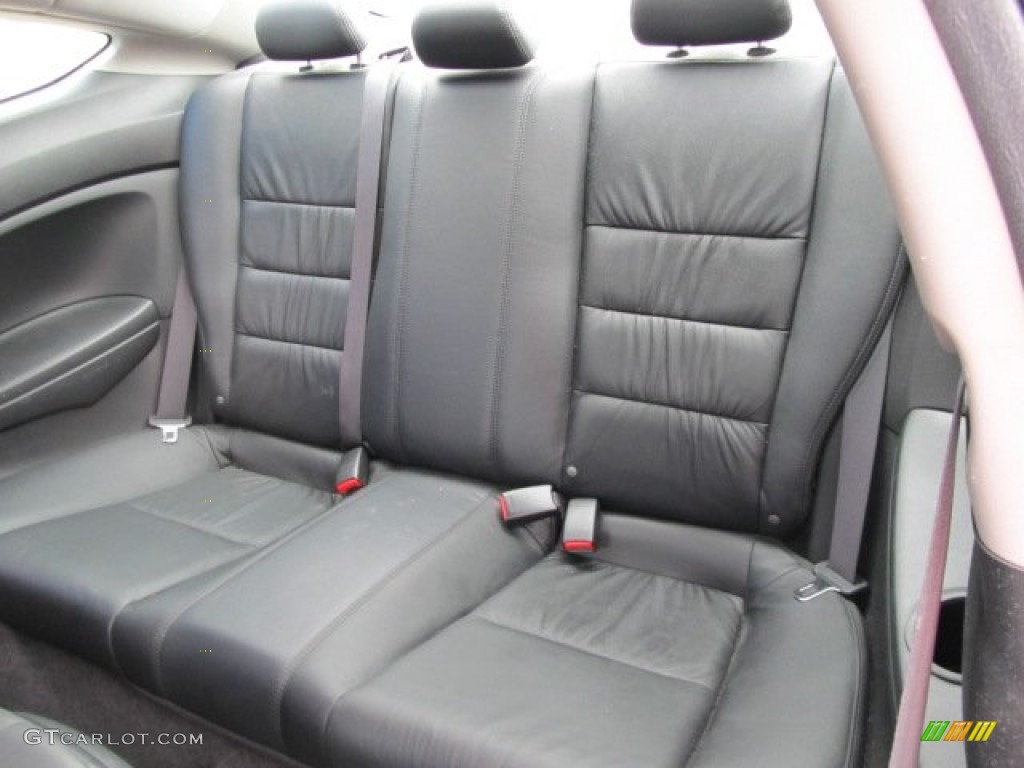 Black Interior 2009 Honda Accord EX-L V6 Coupe Photo #55452866
