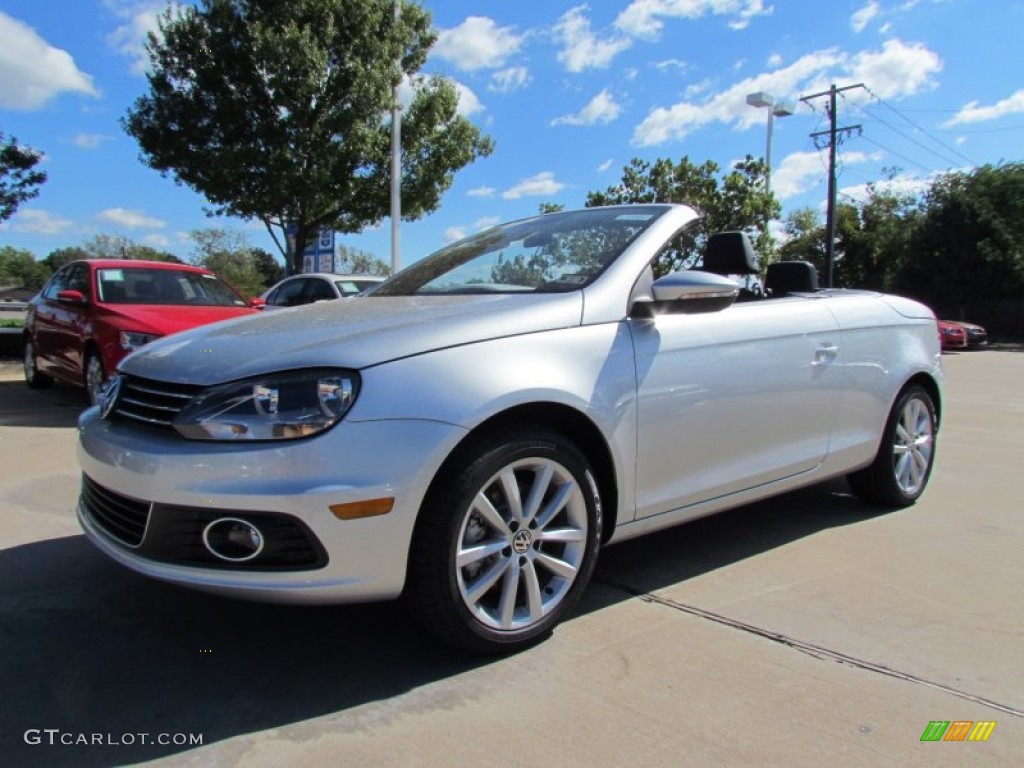 Reflex Silver Metallic 2012 Volkswagen Eos Komfort Exterior Photo #55452974
