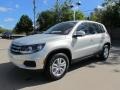 White Gold Metallic 2012 Volkswagen Tiguan S Exterior