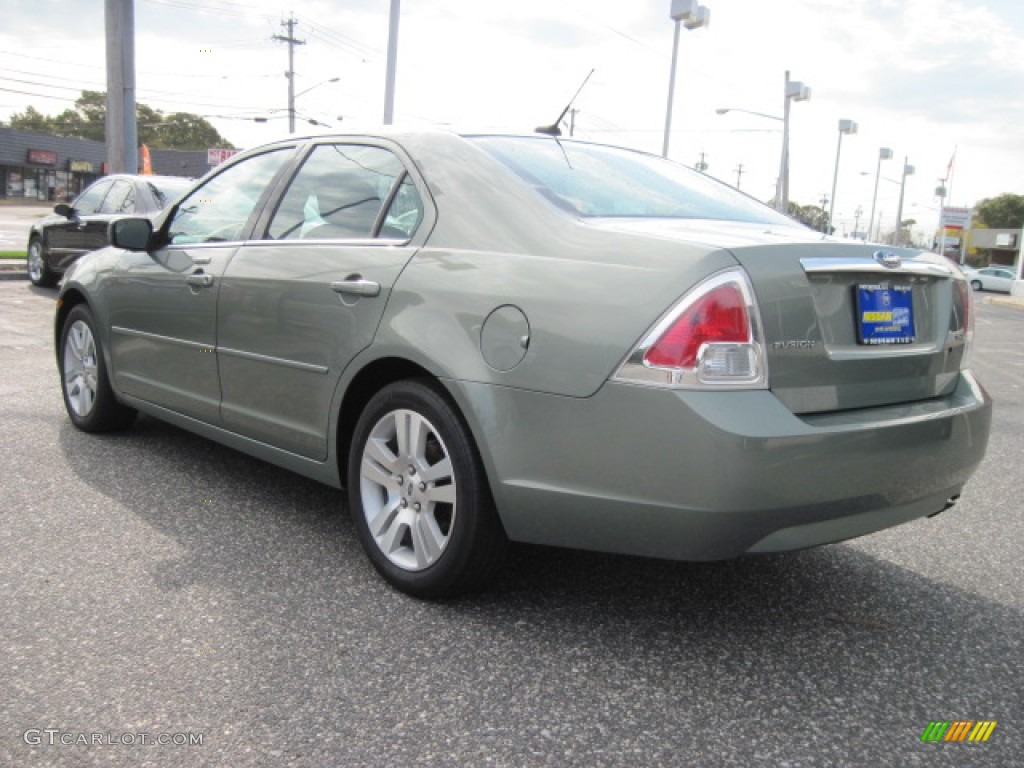 2009 Fusion SEL - Moss Green Metallic / Charcoal Black photo #2