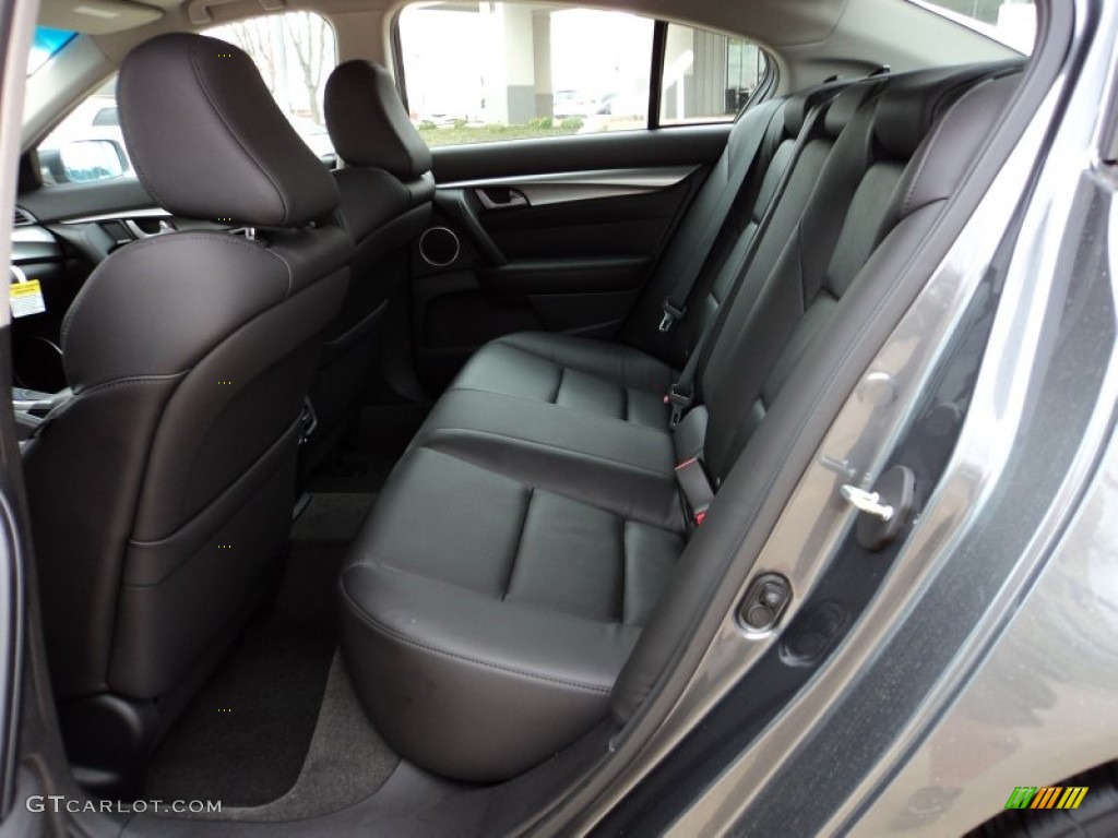 Ebony Black Interior 2011 Acura TL 3.5 Technology Photo #55454111