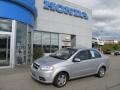 Cosmic Silver - Aveo LT Sedan Photo No. 1