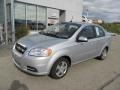 Cosmic Silver - Aveo LT Sedan Photo No. 2
