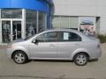 Cosmic Silver - Aveo LT Sedan Photo No. 3