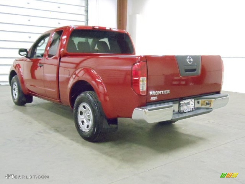 Red Brick 2010 Nissan Frontier XE King Cab Exterior Photo #55454876