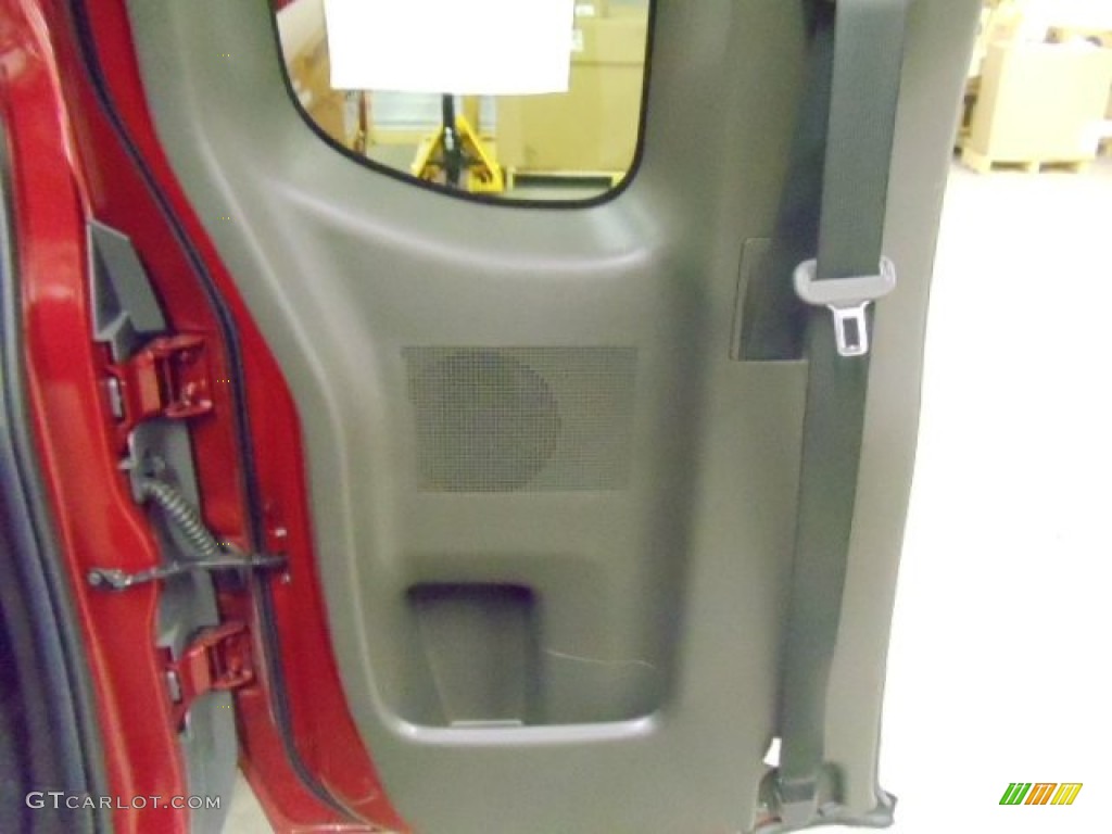 2010 Nissan Frontier XE King Cab Graphite Door Panel Photo #55454909