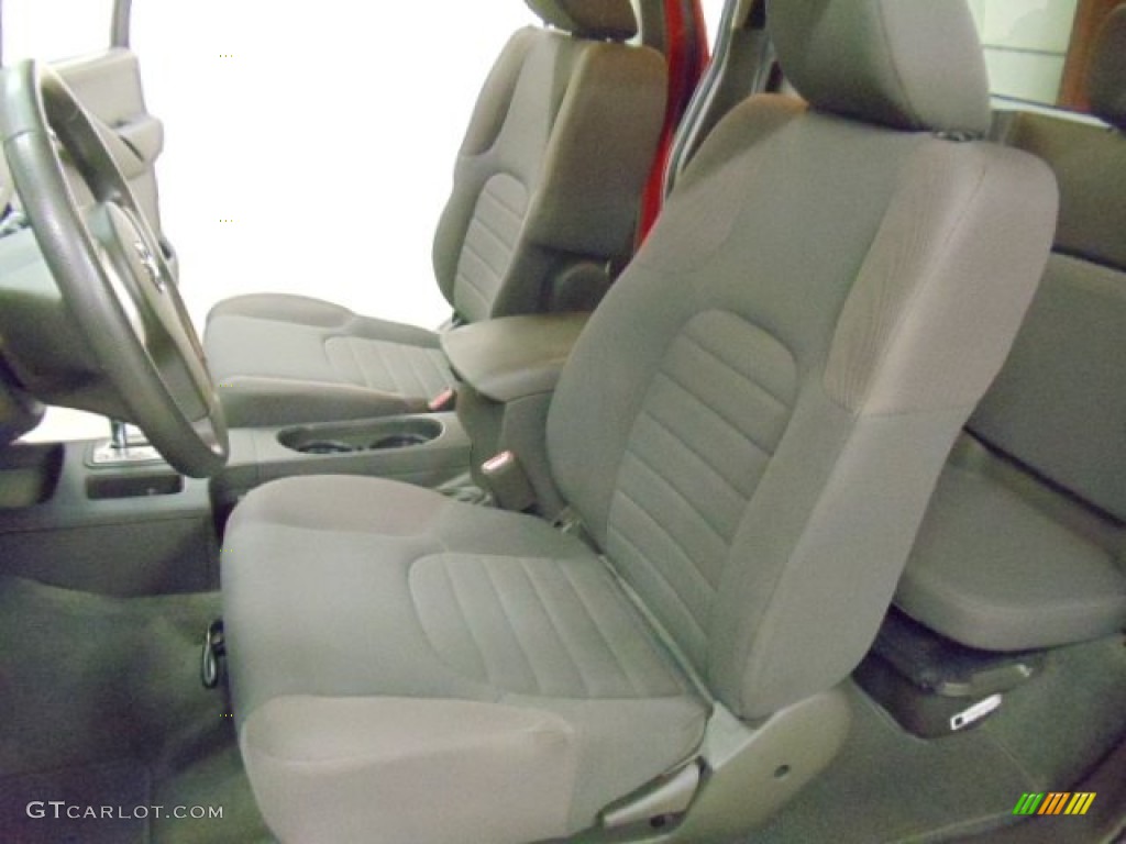Graphite Interior 2010 Nissan Frontier XE King Cab Photo #55454969
