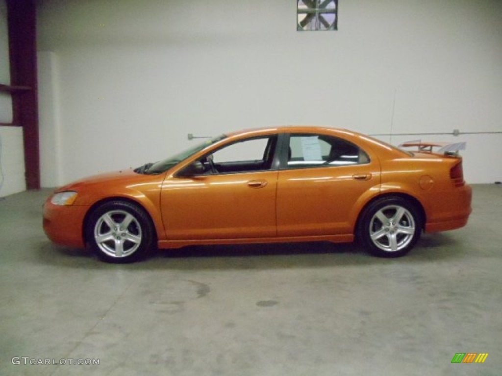 Orange Blast Pearl 2005 Dodge Stratus R/T Sedan Exterior Photo #55455047